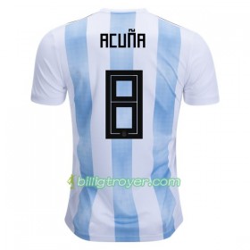 Billige Fotballdrakter Argentina Acuna 8 VM 2018 Hjemmedraktsett